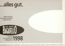 1997 Dies ist die Rückseite der Weihnachtskarte 1997