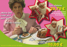 2006 Nordic Talking - Moderner Sport mit dem Nikolaus Weihnachtskarte