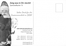 2008 Rückseite der Weihnachstpostkarte