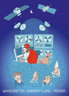 2013 -Wunschzettelübermittlung- Weihnachtskarte
