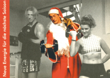 2002 Strong Niko - Neue Energie - Postkarte zu Weihnachten