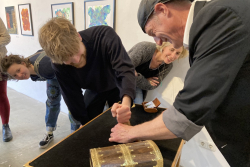 It's a pleasure to watch the shell game player's fingers and be right there in the middle of the action.